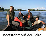 Bootsfahrt auf der Loire